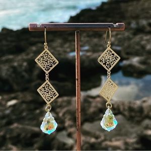 Swarovski crystals earrings